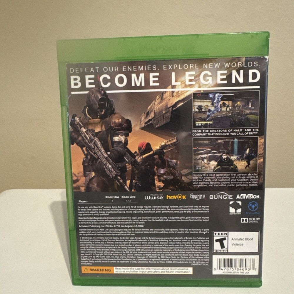 Microsoft Xbox One Destiny Game Untested - Picture 2 of 7